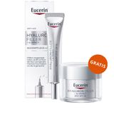 Eucerin Hyaluron-Filler, przeciwzmarszczkowy krem pod oczy, SPF 15, 15 ml + krem do twarzy na dzień, SPF 30, 20 ml gratis - miniaturka zdjęcia produktu