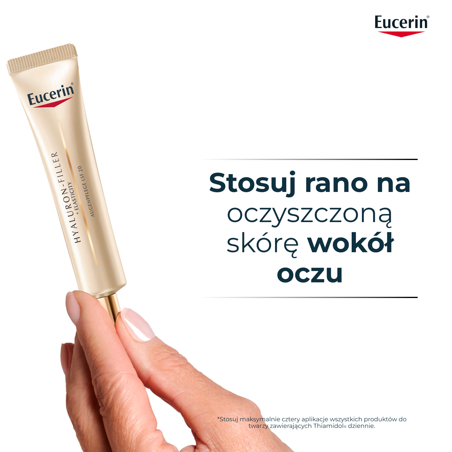 Набор Eucerin Hyaluron-Filler + Elasticity: крем для кожи вокруг глаз SPF 20 15 мл и дневной крем SPF 30 20 мл — фото 7