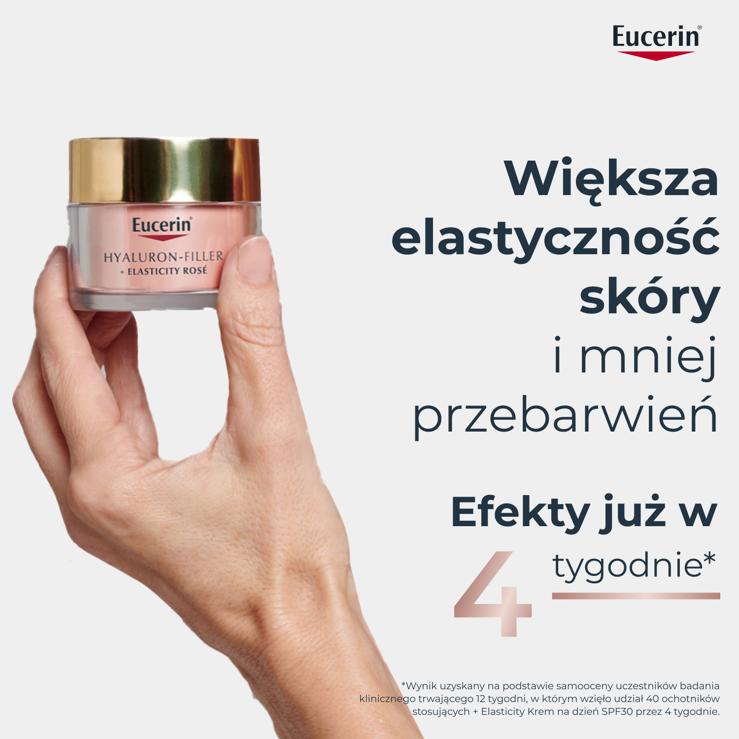Набор Eucerin Hyaluron-Filler + Elasticity: розовый крем для лица SPF 30 50 мл и дневной крем SPF 30 20 мл — фото 3