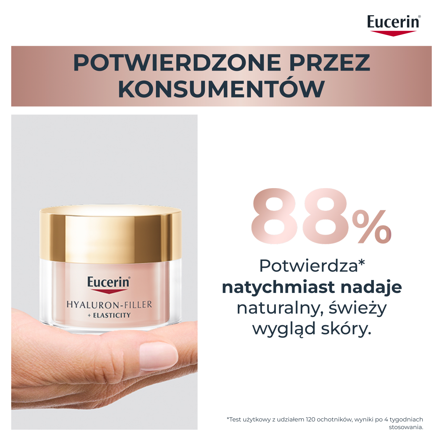 Набор Eucerin Hyaluron-Filler + Elasticity: розовый крем для лица SPF 30 50 мл и дневной крем SPF 30 20 мл — фото 4