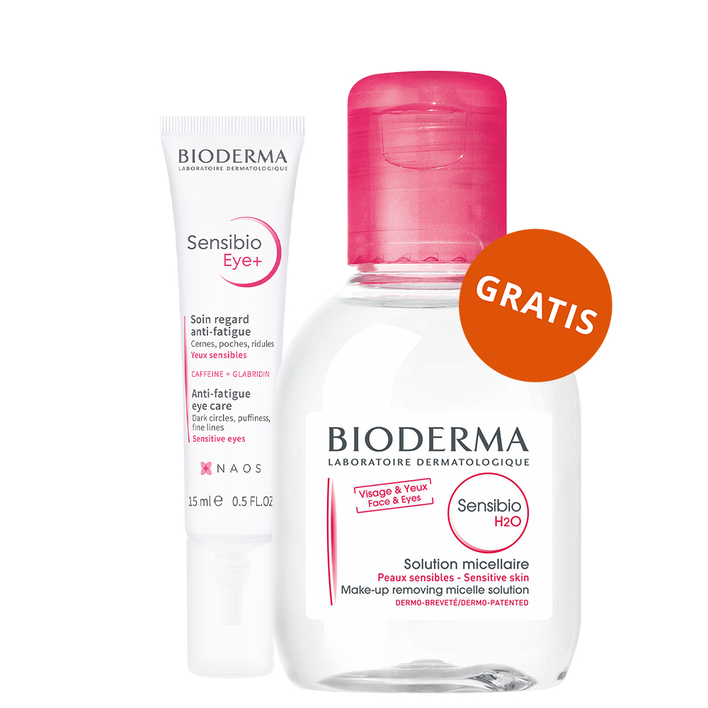 Bioderma Bioderma Sensibio Eye+, krem pod oczy, 15 ml + woda micelarna, skóra wrażliwa, 100 ml gratis — Inhaltsstoffe und Bewertung