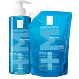Zestaw La Roche-Posay Effaclar, żel oczyszczający do skóry tłustej i wrażliwej, 400 ml + zapas, 400 ml - miniaturka zdjęcia produktu