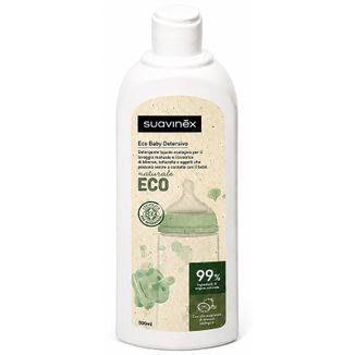 Suavinex Eco baby, ekologiczny płyn do mycia butelek i naczyń, 500 ml Suavinex Eco baby, ekologiczny płyn do mycia butelek i naczyń, 500 ml - zdjęcie produktu