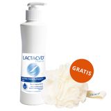 Lactacyd Pharma, ultra-nawilżający płyn do higieny intymnej dla kobiet 40+, 250 ml + myjka gratis - miniaturka zdjęcia produktu