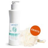 Lactacyd Pharma, płyn do higieny intymnej o właściwościach antybakteryjnych, 250 ml + myjka gratis - miniaturka zdjęcia produktu
