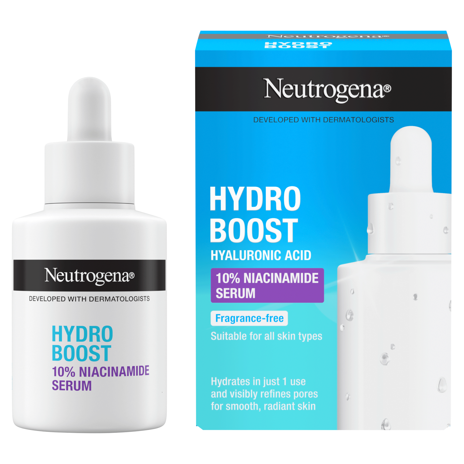 Neutrogena Neutrogena Hydro Boost, serum mit Niacinamid 10%, 30 ml — Inhaltsstoffe und Bewertung