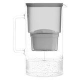 Wessper D2 Borosilicate AquaMax, szklany dzbanek filtrujący, szary, 3 l Wessper D2 Borosilicate AquaMax, szklany dzbanek filtrujący, szary, 3 l - miniaturka zdjęcia produktu