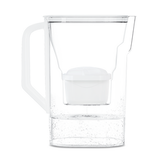 Wessper D3 SLIM FutureFlow aquamax, dzbanek filtrujący z licznikiem LED + filtr, 2,7 l, biały - zdjęcie produktu