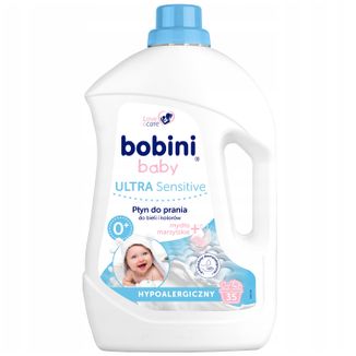 Bobini Baby Ultra Sensitive, płyn do prania ubranek, od urodzenia, 2,5 l - zdjęcie produktu