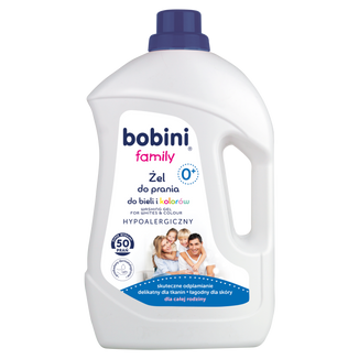 Bobini Family, hipoalergiczny żel do prania, od urodzenia, 2,5 l - zdjęcie produktu