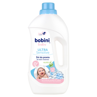 Bobini Baby Ultra Sensitive, żel do prania, od urodzenia, 1,5 l - zdjęcie produktu