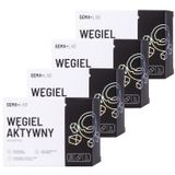 Zestaw SEMA Lab Węgiel Aktywny, 4 x 30 kapsułek - miniaturka zdjęcia produktu