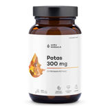 Aura Herbals Potas 300 mg, cytrynian potasu, 60 kapsułek - miniaturka zdjęcia produktu