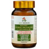My Herbs Magnez 3 Formy Organiczne z witaminą B6, 100 kapsułek - miniaturka zdjęcia produktu