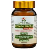 My Herbs Ginkgo Biloba Super Mocna, 120 kapsułek - miniaturka zdjęcia produktu