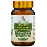My Herbs Żeń-szeń koreański, 60 kapsułek - miniaturka zdjęcia produktu