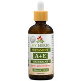 My Herbs Witaminy A+E, krople, 100 ml - miniaturka zdjęcia produktu
