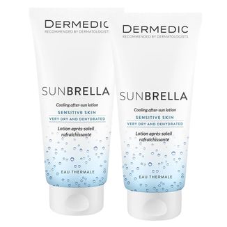 Zestaw Dermedic Sunbrella, balsam chłodzący po opalaniu, 2 x 200 ml Zestaw Dermedic Sunbrella, balsam chłodzący po opalaniu, 2 x 200 ml - zdjęcie produktu