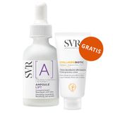 SVR Ampoule A, liftingujące serum z retinolem, 30 ml + ujędrniający krem z kolagenem, 15 ml gratis - miniaturka zdjęcia produktu