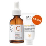 SVR Ampoule C, rozświetlające serum z witaminą C, 30 ml + ujędrniający krem z kolagenem, 15 ml gratis - miniaturka zdjęcia produktu