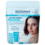 Zestaw mini produktów Bioderma Hydrabio Odkryj i Testuj, żel micelarny, 8 ml + krem do twarzy, 5 ml + krem do ciała, 8 ml - miniaturka zdjęcia produktu