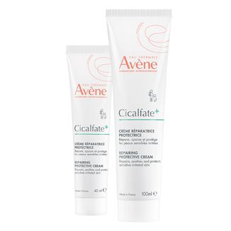 Zestaw Avene Cicalfate+, regenerujący krem ochronny dla całej rodziny, skóra wrażliwa i podrażniona, 40 ml + 100 ml Zestaw Avene Cicalfate+, regenerujący krem ochronny dla całej rodziny, skóra wrażliwa i podrażniona, 40 ml + 100 ml - zdjęcie produktu