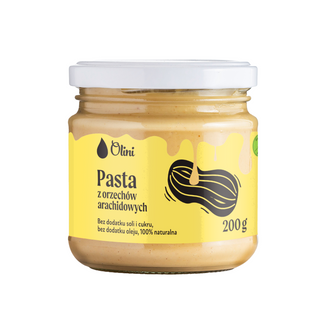 Olini Pasta z orzechów arachidowych, 200 g Olini Pasta z orzechów arachidowych, 200 g - zdjęcie produktu