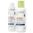 Zestaw A-Derma Exomega Control, kąpiel kojąca przeciw drapaniu, po 6 miesiącu, 200 ml +  krem emolient na noc, skóra sucha i skłonna do atopii, od 1 dnia życia, 400 ml - miniaturka  zdjęcia produktu