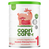 Capricare 1, mleko początkowe oparte na mleku kozim, od urodzenia, 800 g - miniaturka zdjęcia produktu