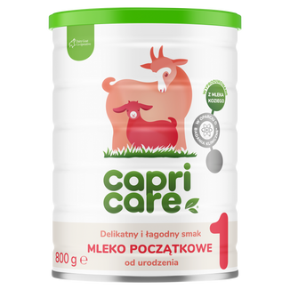 Capricare 1, mleko początkowe oparte na mleku kozim, od urodzenia, 800 g - zdjęcie produktu