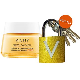 Vichy Neovadiol Magistral, odżywczy krem przeciw przebarwieniom, SPF 50, skóra dojrzała, 50 ml + złota kłódka gratis - zdjęcie produktu
