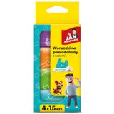 Jan Niezbędny, woreczki na psie odchody, 4 x 15 sztuk - miniaturka zdjęcia produktu