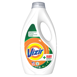 Vizir+Fairy Effect, płyn do prania kolorów, 1125 ml - zdjęcie produktu