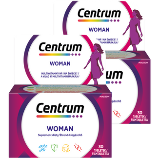 Zestaw Centrum Woman, 2 x 30 tabletek Zestaw Centrum Woman, 2 x 30 tabletek - zdjęcie produktu