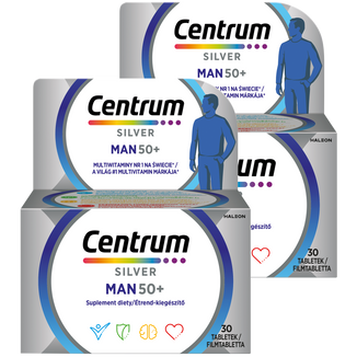 Zestaw Centrum Man 50+, 2 x 30 tabletek - zdjęcie produktu
