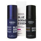 Zestaw Veoli Botanica Blue Ageless Essence, wypełniająco-ujędrniające serum anti-aging do twarzy, 30 ml + rozjaśniająco-kojące serum do twarzy, 30 ml - miniaturka zdjęcia produktu