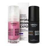 Zestaw Veoli Botanica Hydra Recovery Expert, nawadniająco-naprawcze multi-molekularne serum do twarzy, 30 ml + rozjaśniająco-kojące serum do twarzy, 30 ml - miniaturka zdjęcia produktu