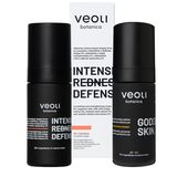 Zestaw Veoli Botanica Intense Redness Defense, odżywczo-wzmacniający bogaty krem na naczynka, 30 ml + rozjaśniająco-kojące serum do twarzy, 30 ml - miniaturka zdjęcia produktu
