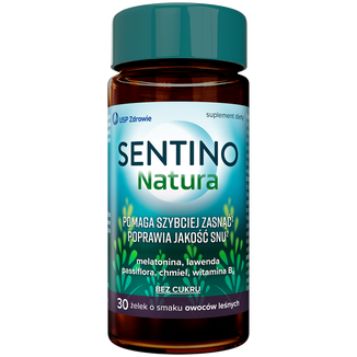 Sentino Natura, żelki, smak owoców leśnych, 30 sztuk - zdjęcie produktu