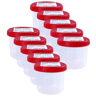 Zestaw SEMA Protect, pojemnik na mocz, sterylny, 10 x 120 ml Zestaw SEMA Protect, pojemnik na mocz, sterylny, 10 x 120 ml - zdjęcie produktu
