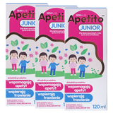 Zestaw SEMA Lab Apetito Junior, 3 x 120 ml - miniaturka zdjęcia produktu