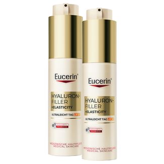 Zestaw Eucerin Hyaluron-Filler+ Elasticity, ultralekki krem na dzień, SPF 50, 2 x 50 ml Zestaw Eucerin Hyaluron-Filler+ Elasticity, ultralekki krem na dzień, SPF 50, 2 x 50 ml - zdjęcie produktu