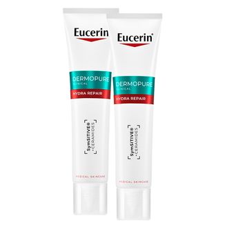 Zestaw Eucerin DermoPure Clinical Hydra Repair, krem kojący do skóry trądzikowej, 2 x 40 ml Zestaw Eucerin DermoPure Clinical Hydra Repair, krem kojący do skóry trądzikowej, 2 x 40 ml - zdjęcie produktu