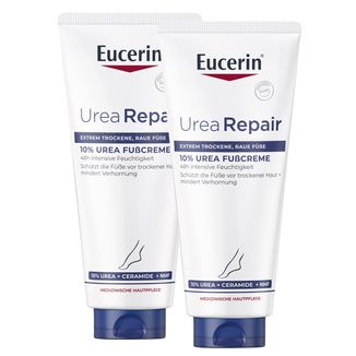 Zestaw Eucerin UreaRepair Plus, krem do stóp z mocznikiem 10% do skóry bardzo suchej i szorstkiej, 2 x 100 ml - zdjęcie produktu