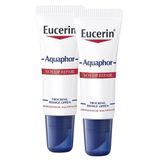 Zestaw Eucerin Aquaphor SOS Lip Repair, pomadka ochronna do ust, 2 x 10 ml - miniaturka zdjęcia produktu
