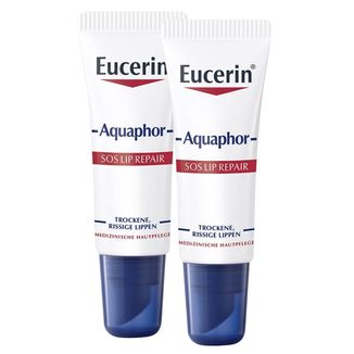 Zestaw Eucerin Aquaphor SOS Lip Repair, pomadka ochronna do ust, 2 x 10 ml Zestaw Eucerin Aquaphor SOS Lip Repair, pomadka ochronna do ust, 2 x 10 ml - zdjęcie produktu