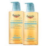 Zestaw Eucerin AtopiControl, kojący olejek do mycia, 2 x 400 ml - miniaturka zdjęcia produktu
