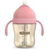 Neno Bebesito, bidon ze słomką, różowy, 240 ml - miniaturka zdjęcia produktu