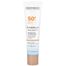 Zestaw Dermedic Sunbrella, tonujący, lekki krem ochronny do twarzy, skóra wrażliwa, SPF 50+, 40 ml + woda termalna, 50 ml - miniaturka 2 zdjęcia produktu