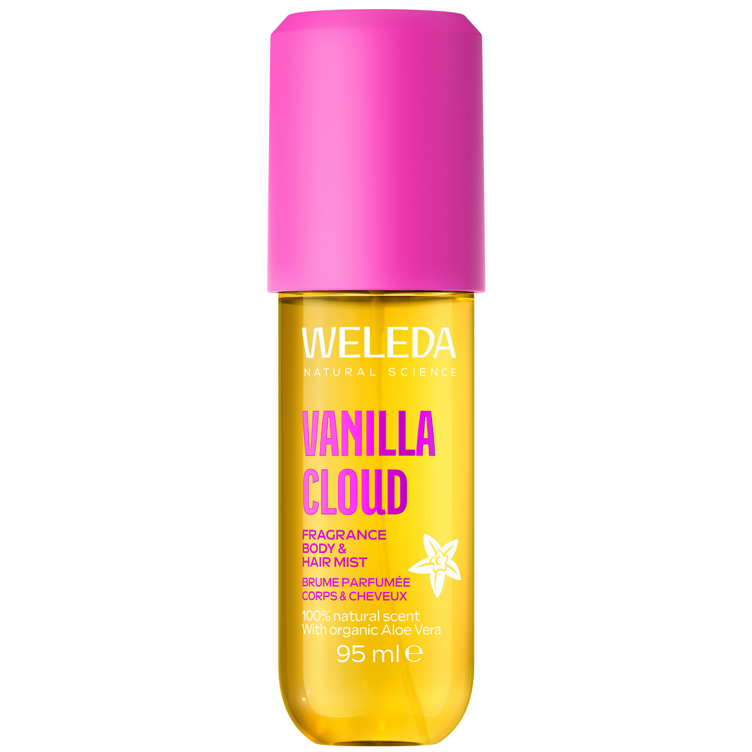 Nieznana Weleda Vanilla Cloud, mgiełka zapachowa do ciała i włosów z aloesem, 5 ml — Składniki i ocena